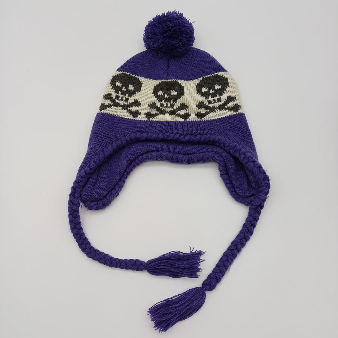 일본 빈티지 키즈 비니 방울 귀달이 모자 [BSF10445-154-27] 상품이미지5