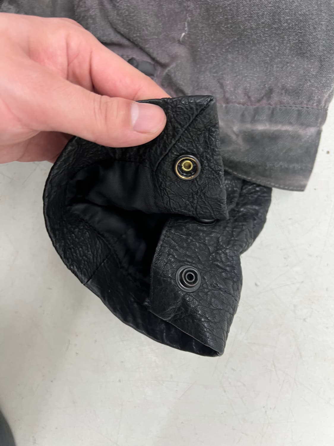 릭오웬스 2010s 하이브리드 레더자켓 상품이미지9