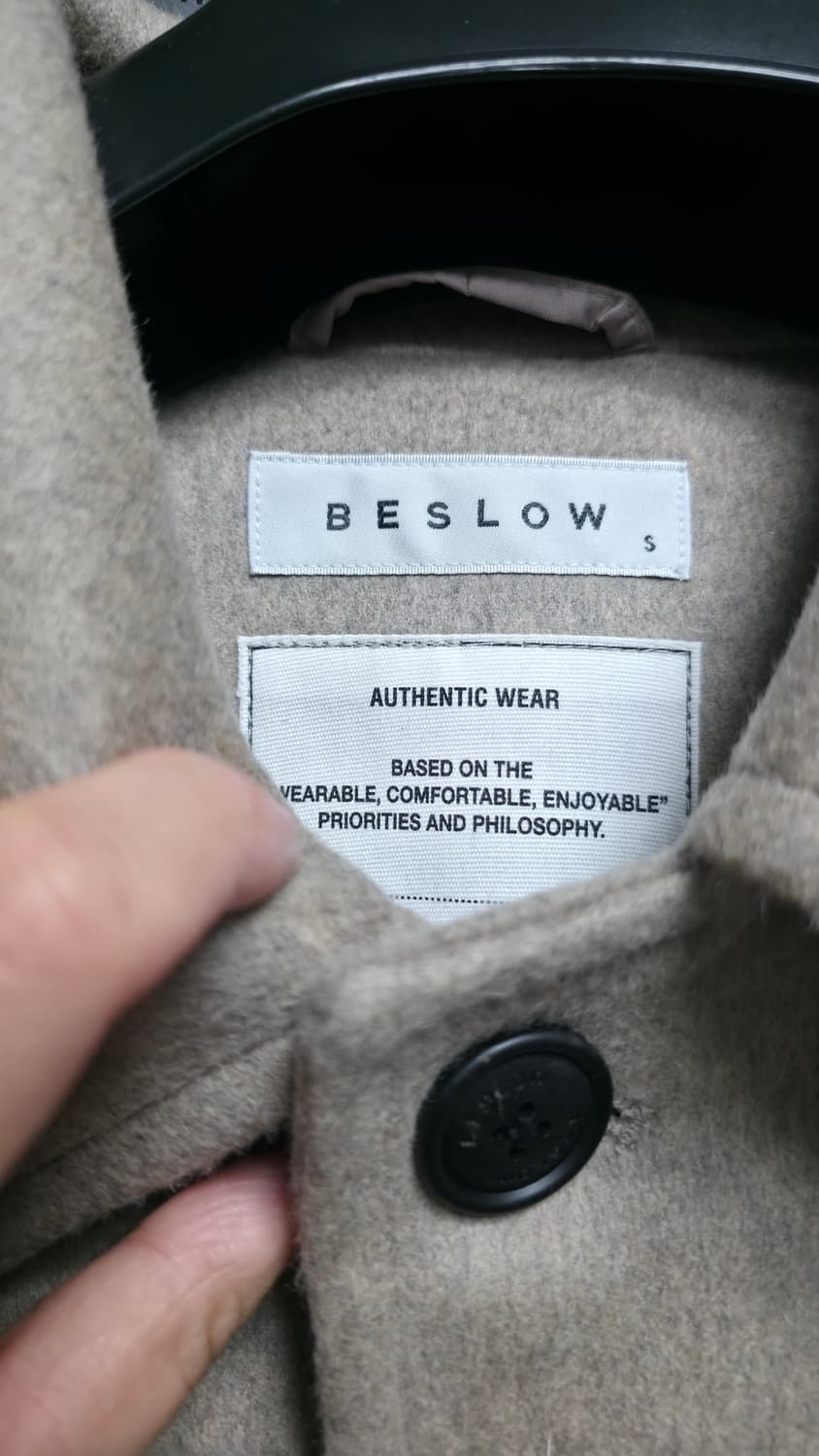 비슬로우 발마칸코트 오트밀 팝니다. 상품이미지1