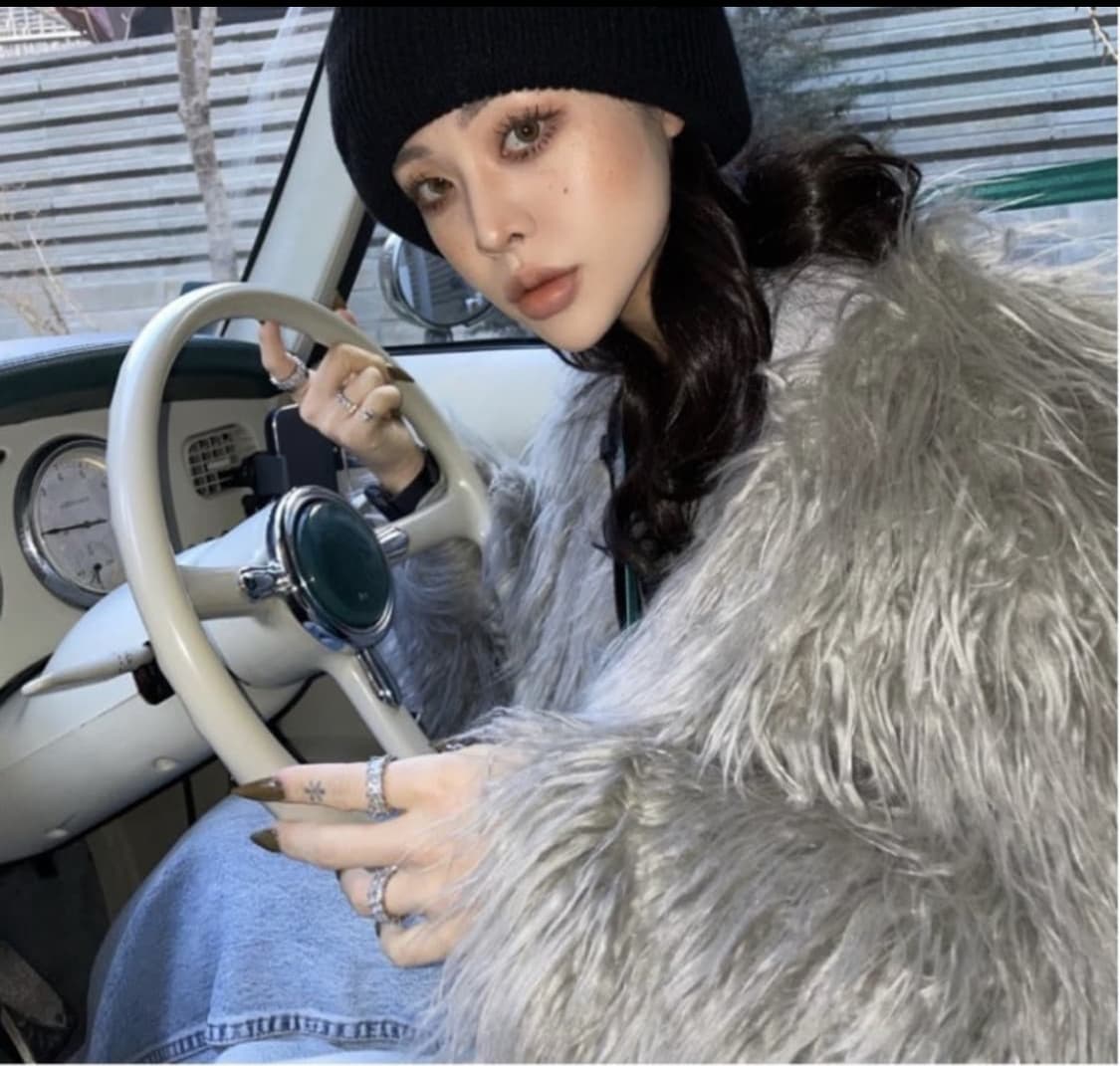 오도어 크루엘라 퍼자켓 블랙 (새상품) 상품이미지1