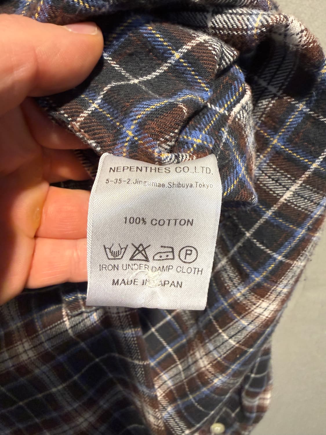 남이서팔 체크셔츠 M 상품이미지7