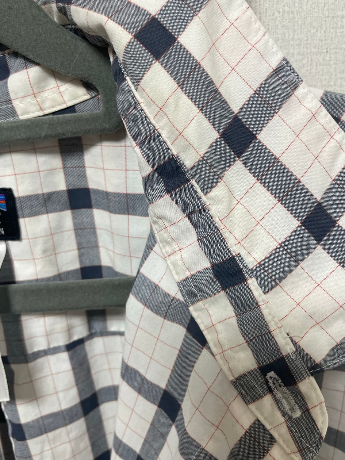 파타고니아 하프 체크 셔츠 상품이미지5