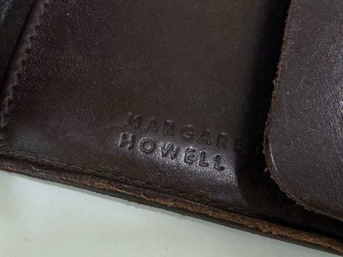 마가렛호웰 브라운 반지갑 상품이미지3