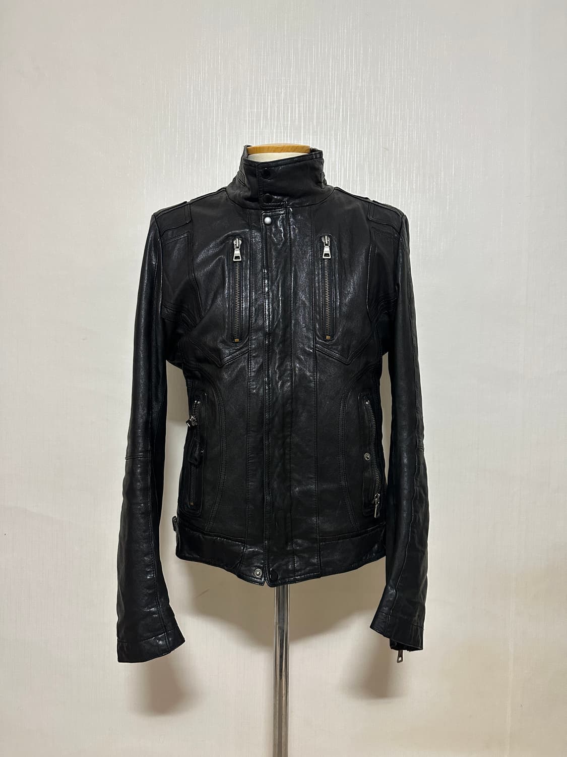 Italy lamb leather jacket 상품이미지3