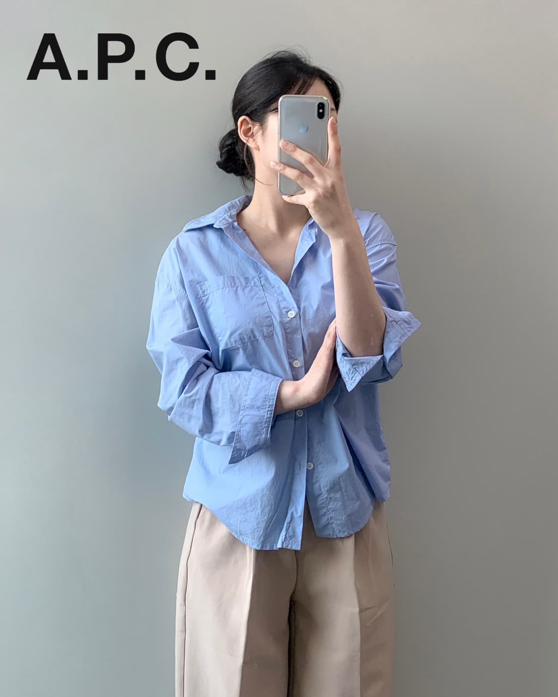 A.P.C 아페쎄 셔츠  상품이미지3