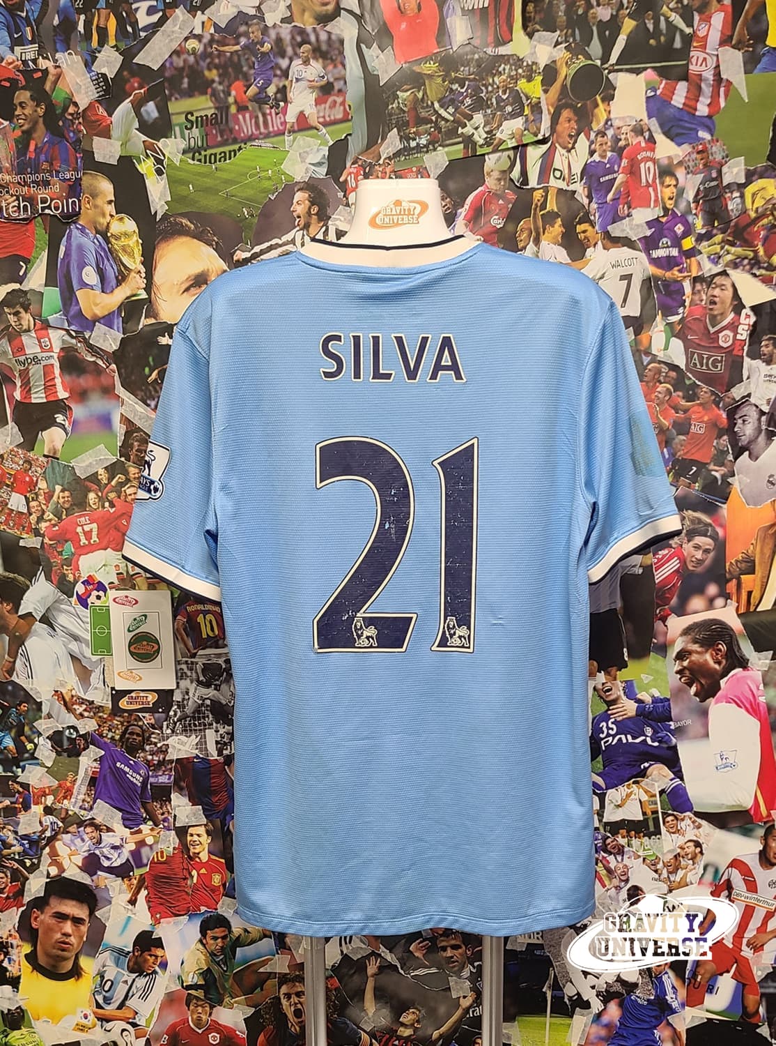 맨시티 13-14 다비드 실바 유니폼 상품이미지3