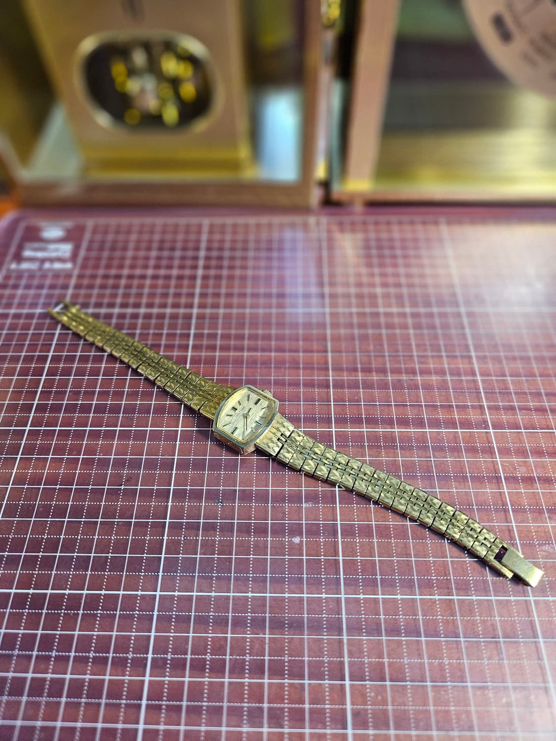 월썸 빈티지 금장 핸드와인딩(수동) 여성시계 상품이미지5