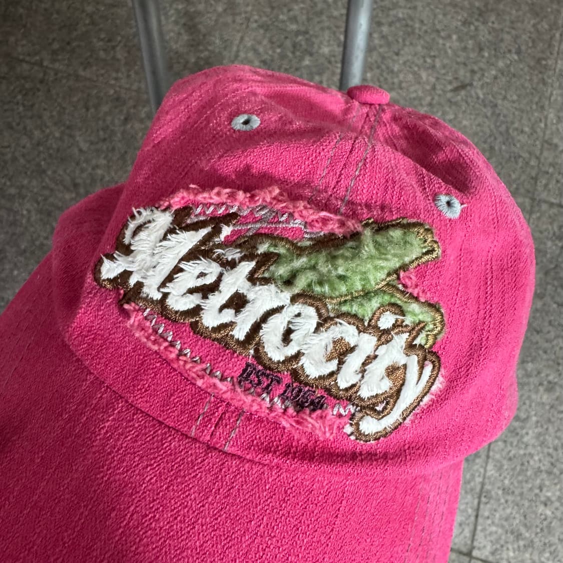 메트로시티 빈티지 로고 볼캡 상품이미지5