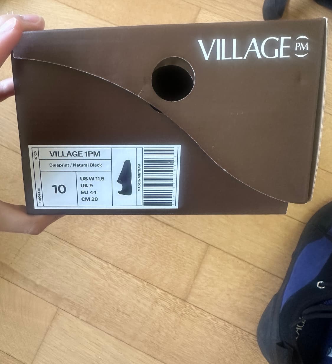 Village PM 블루블랙 US10/280 사이즈 상품이미지3