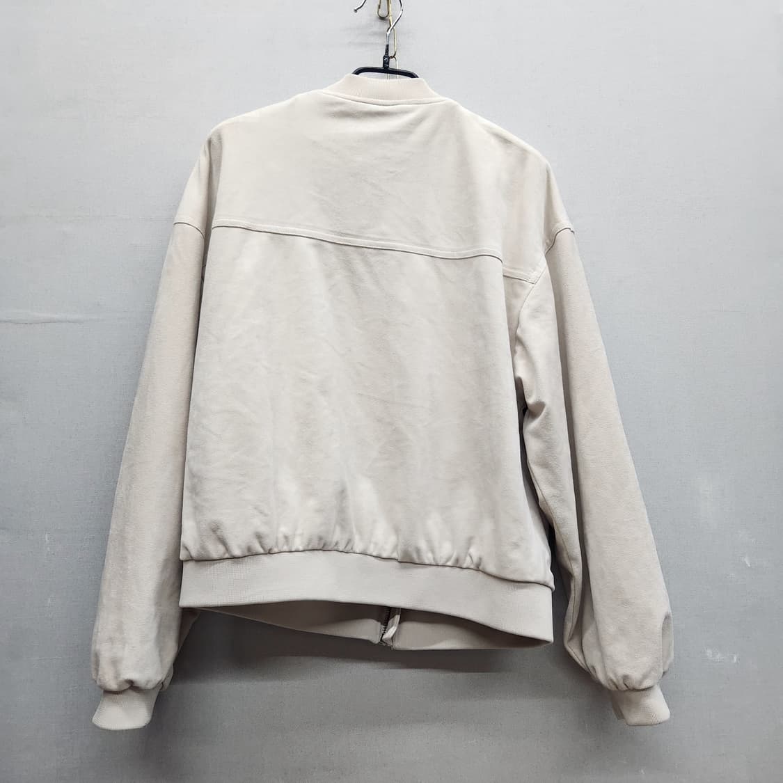 자라 ZARA 스웨이드 봄버 자켓 M 상품이미지4