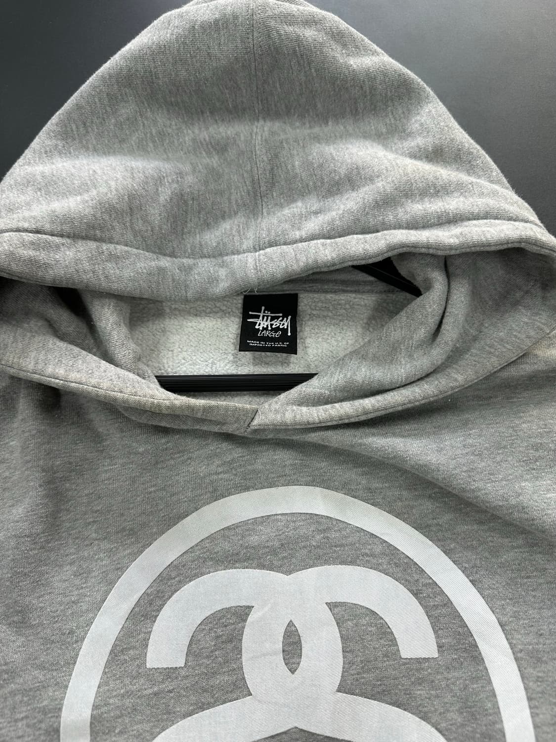 스투시 SS 링크 빅로고 후드티 상품이미지5