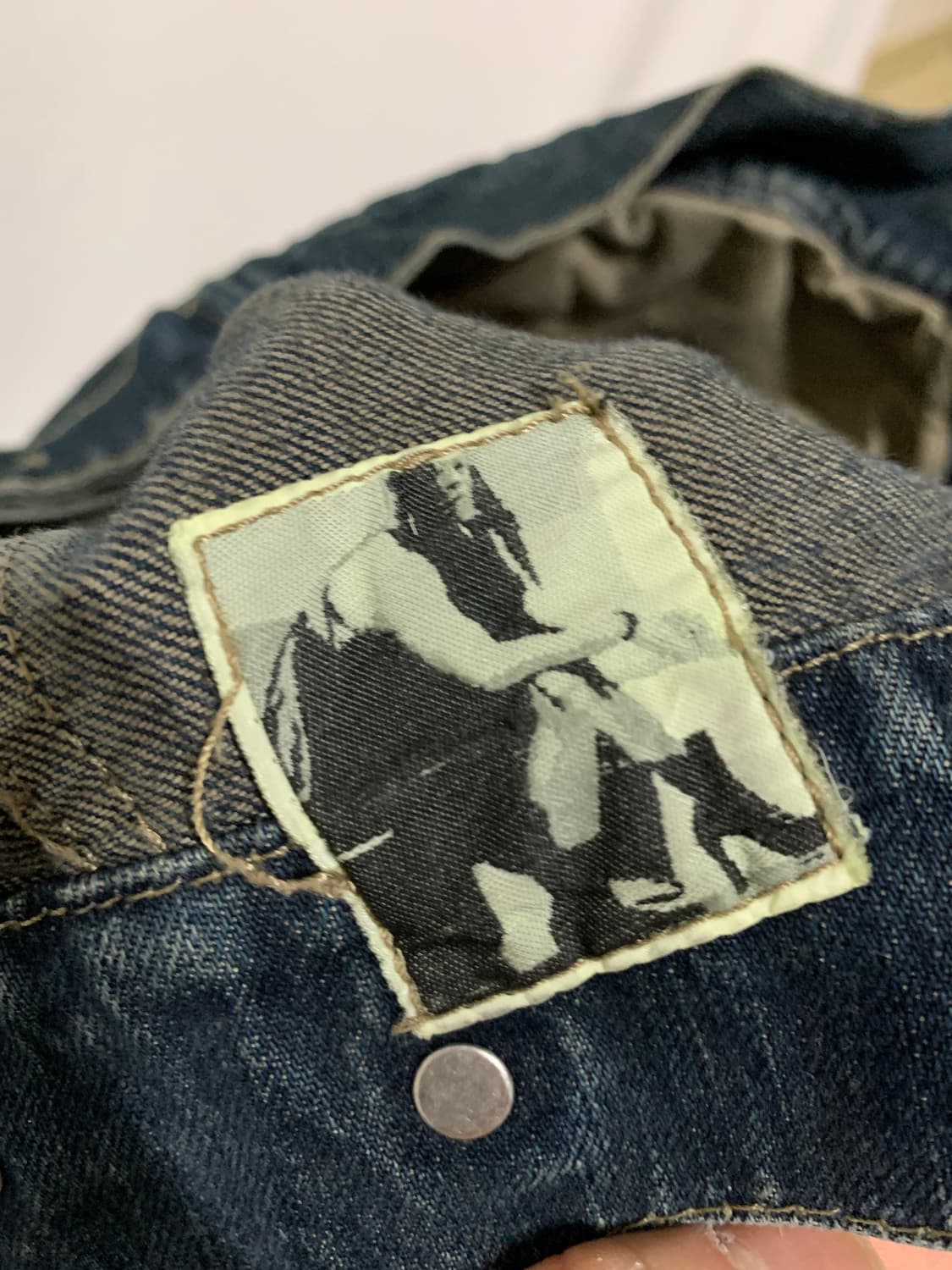 릭오웬스 데님 베스트 상품이미지3