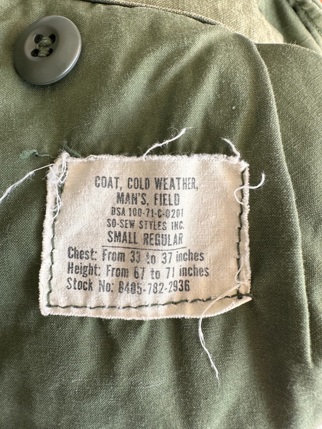 70년대 m65 야상 상품이미지3