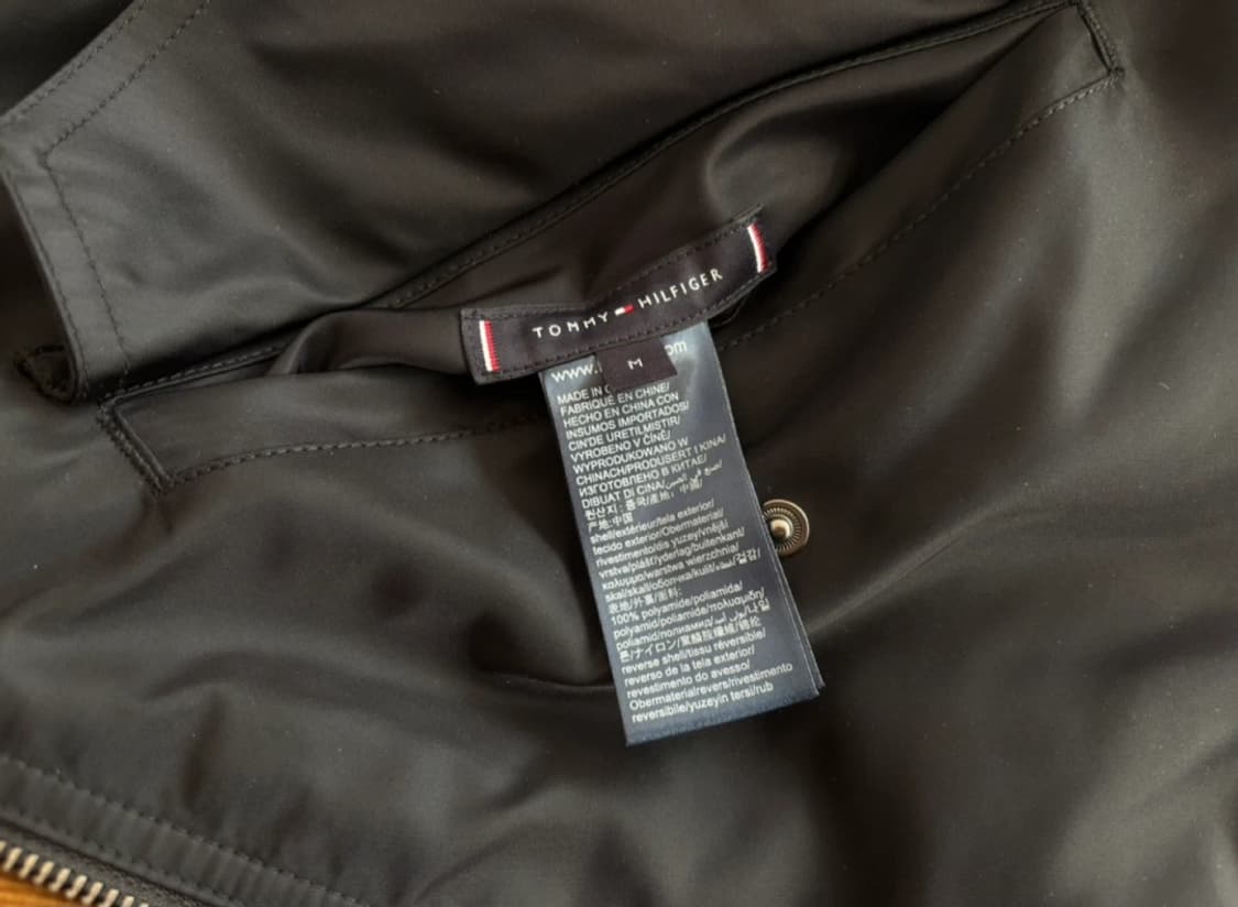 타미힐피거 리버시블 봄버 자켓 M 상품이미지5