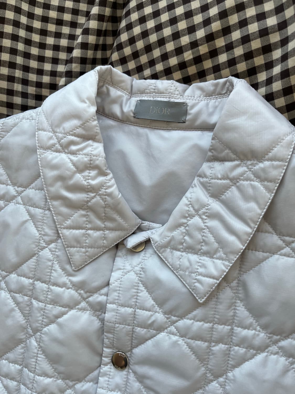 디올 / 까나쥬 퀼팅 재킷 바이올렛 컬러 / 52 상품이미지4