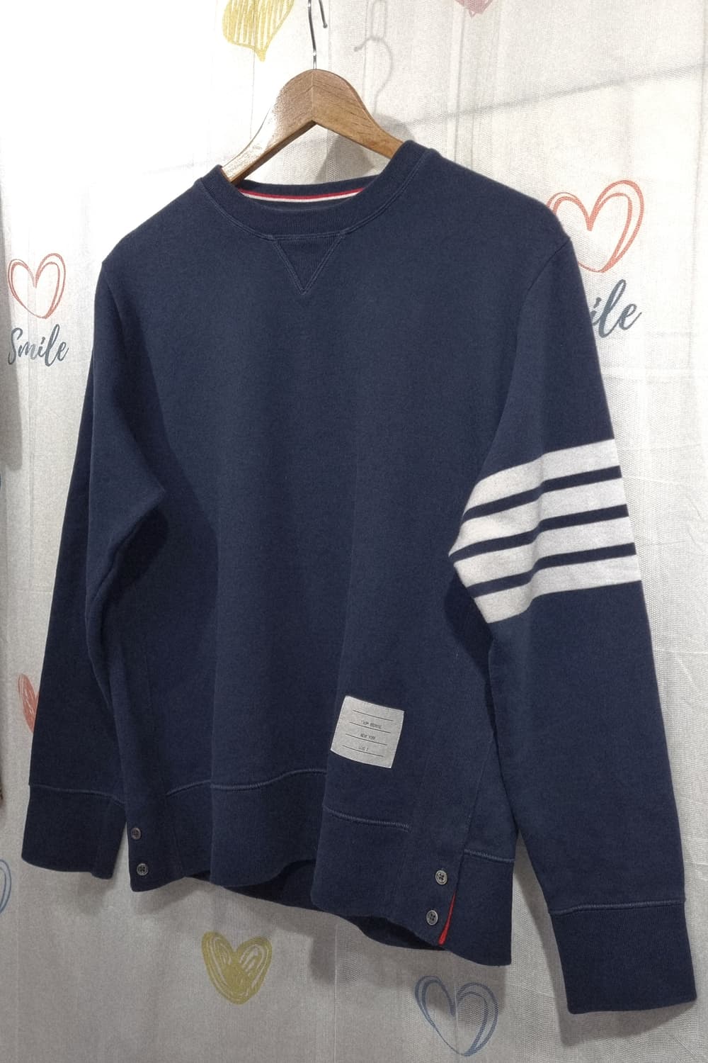 정품) 톰브라운 사선완장 스웨트 셔츠  상품이미지2