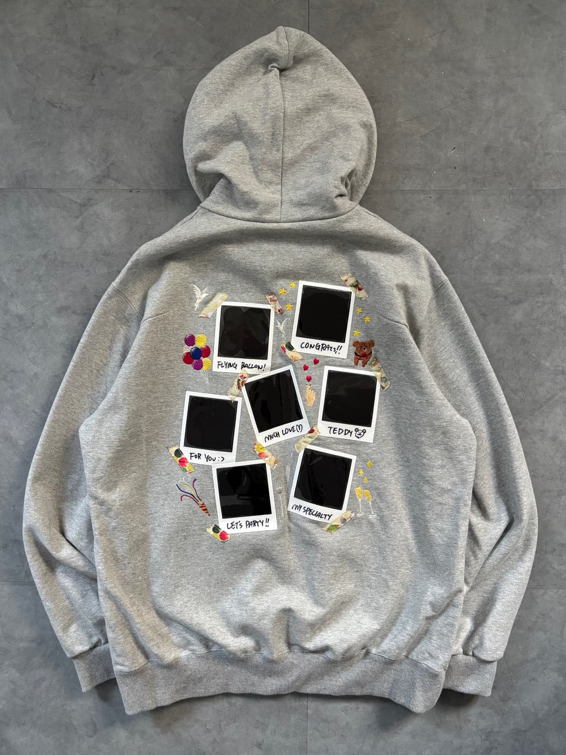 Doublet 더블렛 폴라로이드 후디 상품이미지4