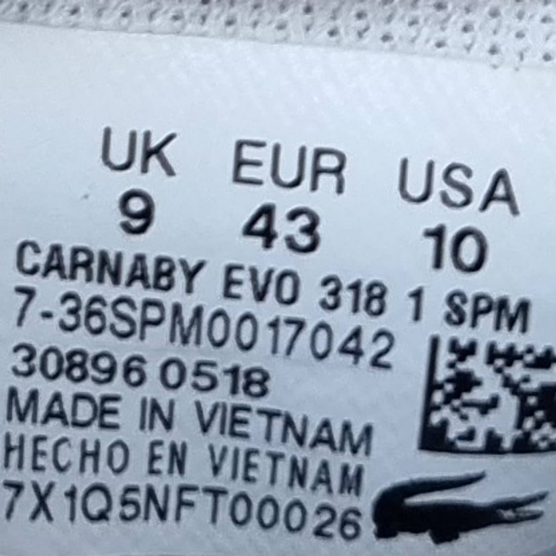 라코스테 벨크로 스니커즈 43 280 상품이미지6