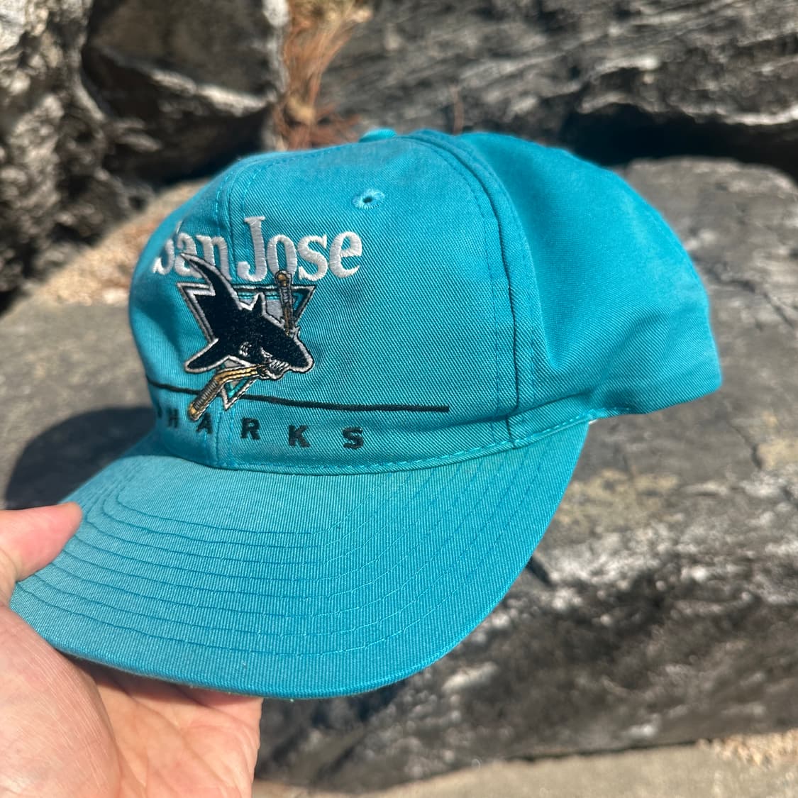 vintage nhl san jose sharks cap 상품이미지2