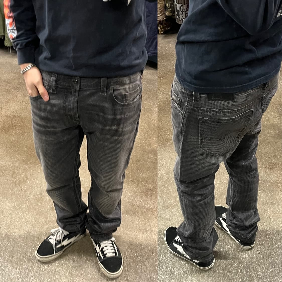 Diesel 타바 도트 코팅진 (32”) 상품이미지8