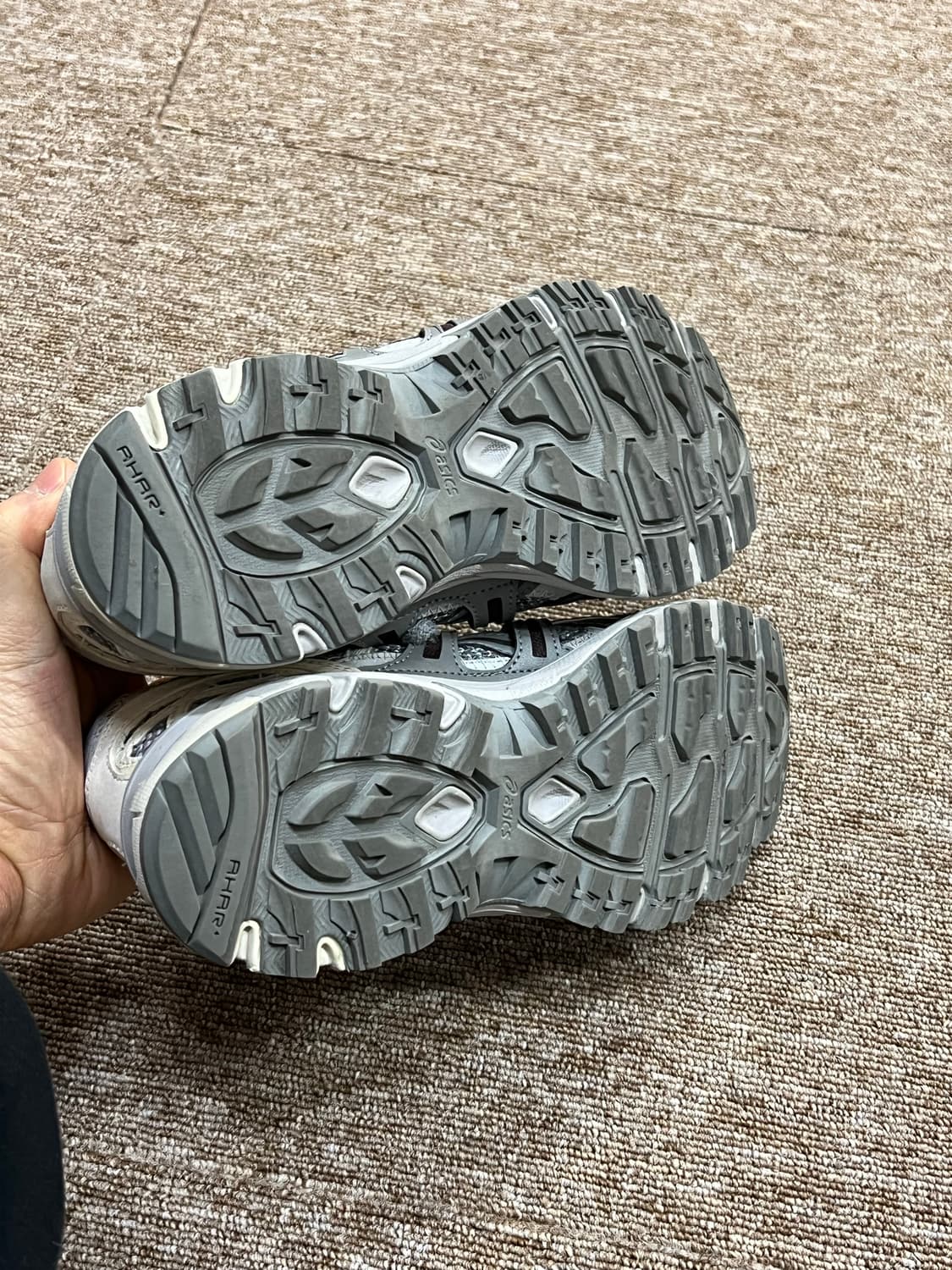 아식스 젤 소노마 15-50 오이스터 그레이 크림 260mm 상품이미지8