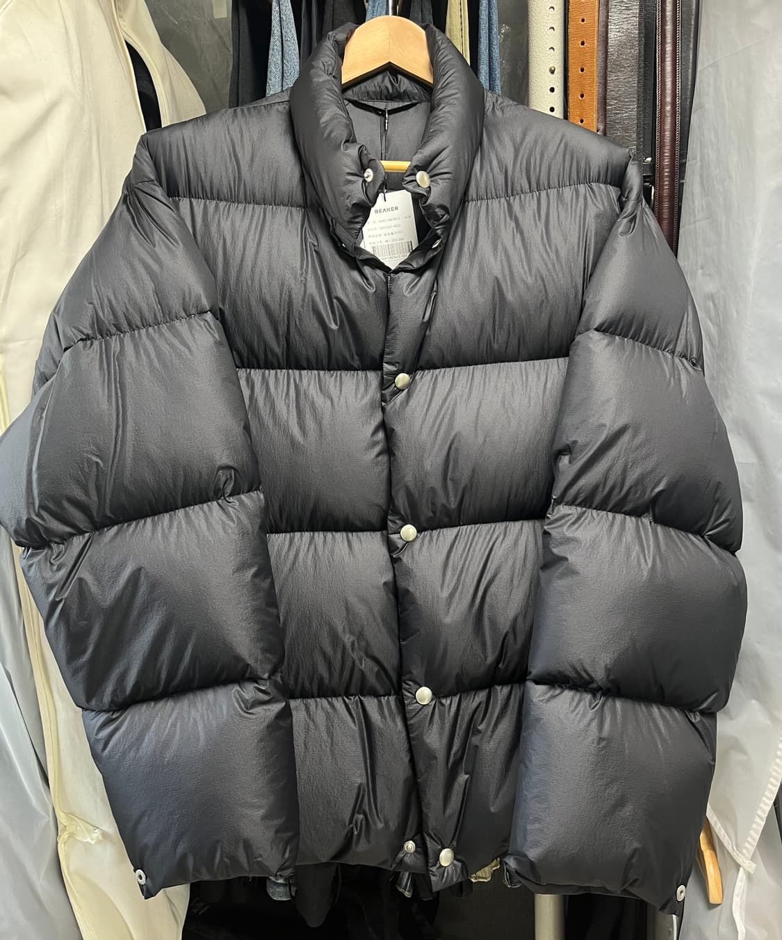 24aw 코모리 나일론 다운패딩 자켓 / 2 상품이미지1