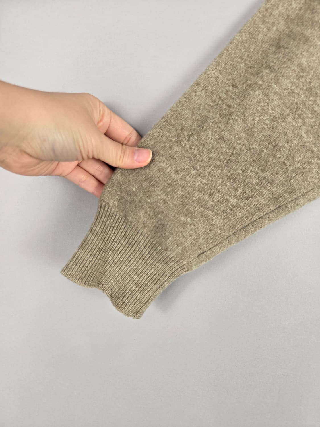 [무료배송]라코스테 100 남성 모100% V넥 아가일 니트 니트티 상품이미지4