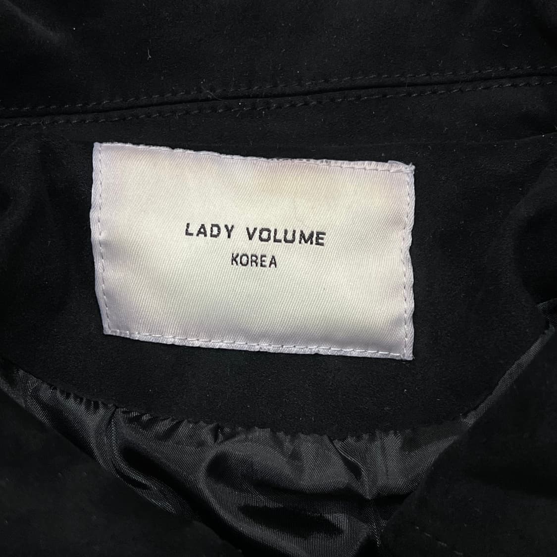 [우먼100] 레이디볼륨 스웨이드 자켓 상품이미지3