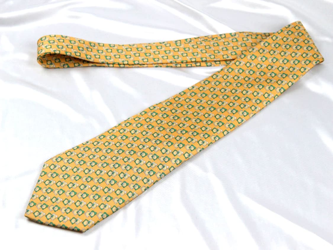 페라가모 9.4cm 미사용 S등급 남자 명품 넥타이 상품이미지3