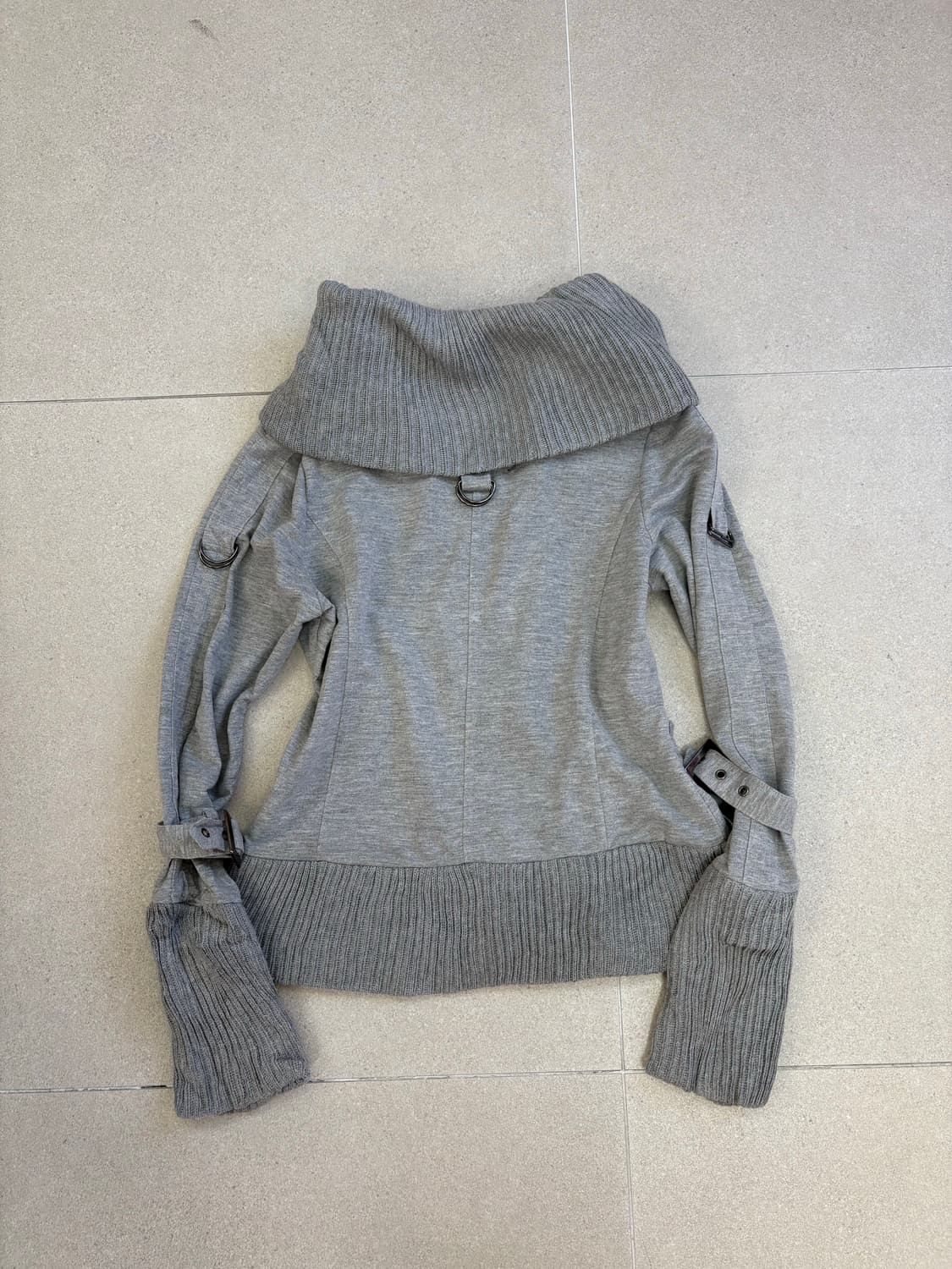 y2k 투웨이 디테일 집업 상품이미지5