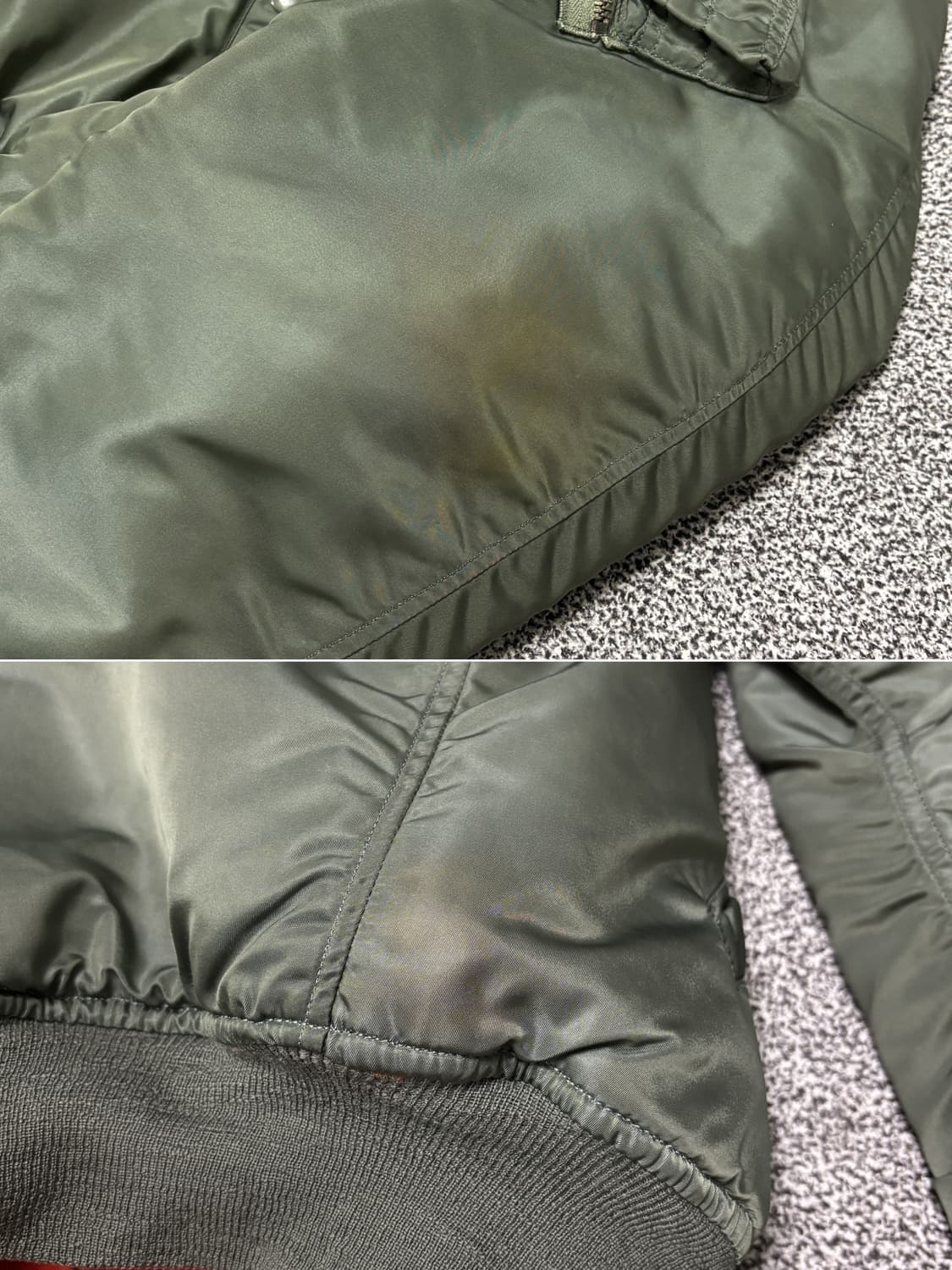 60s 오리지널 ma-1 자켓 D타입 상품이미지9