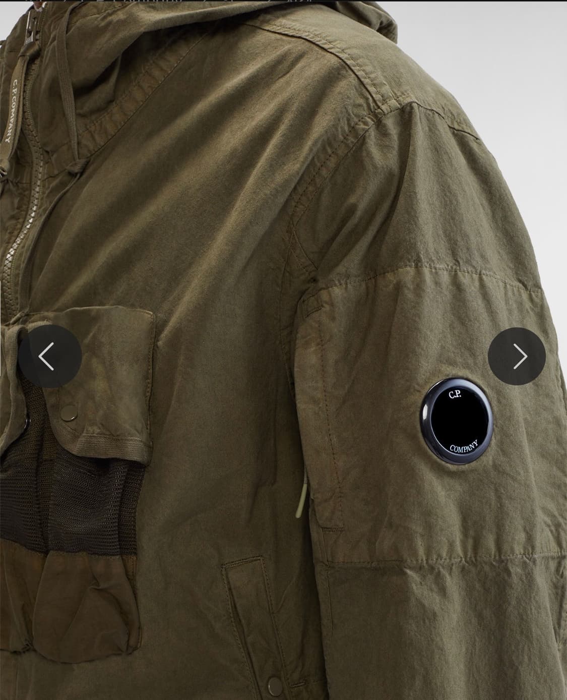 cp컴퍼니 23fw 바틱 후드 바람막이 자켓 상품이미지3