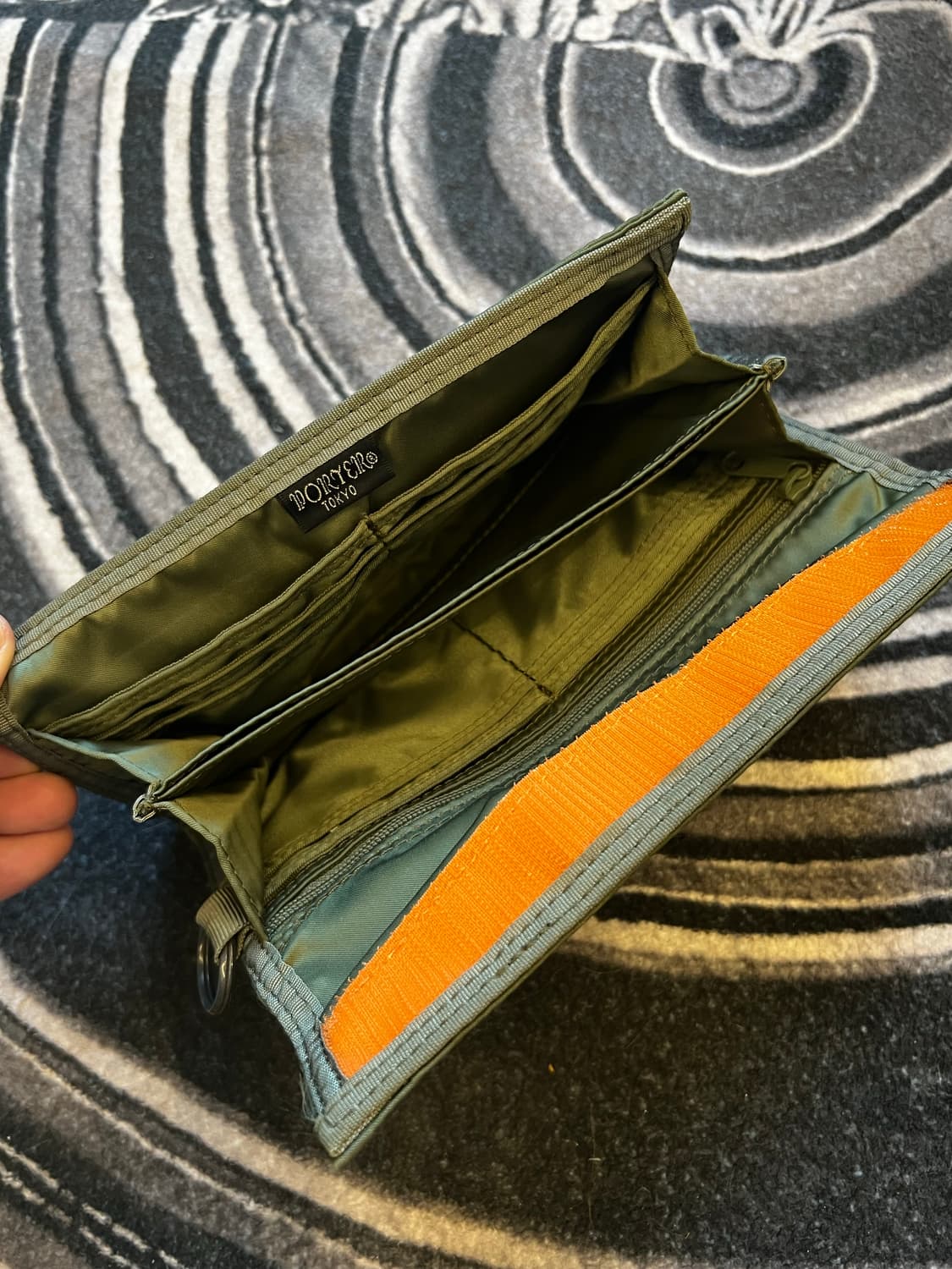 포터 장지갑(카키) 상품이미지3