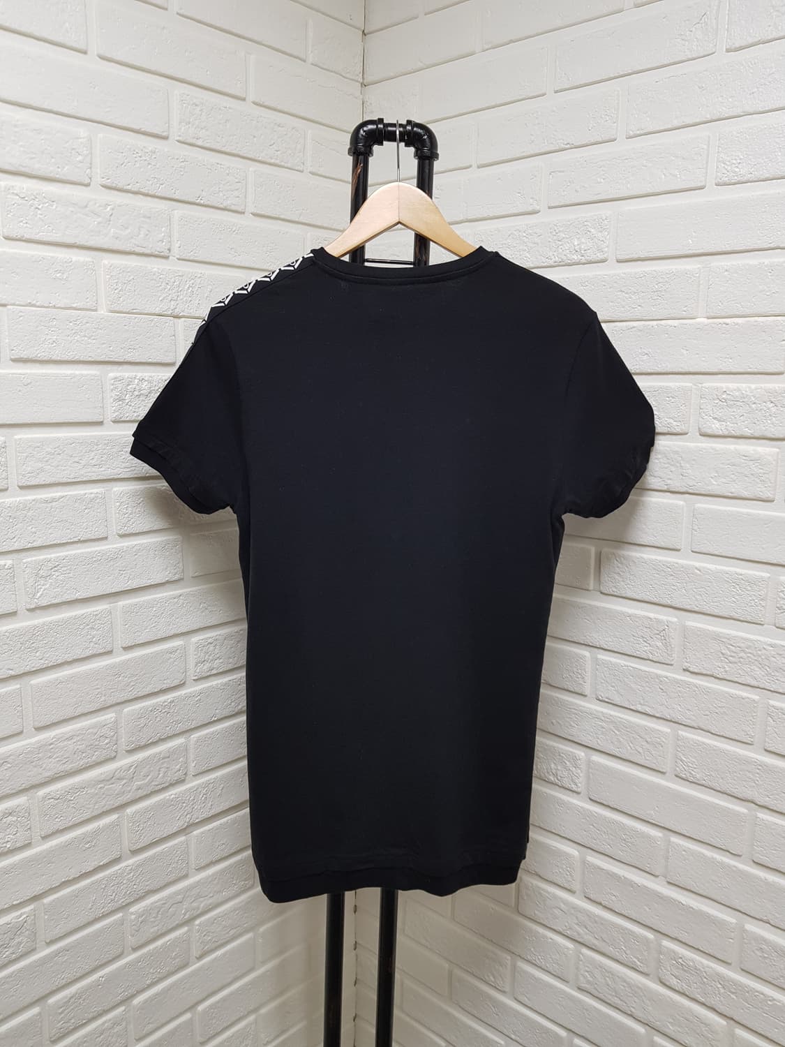 [m/95/정품] 필립플레인 블랙 반팔 티셔츠 상품이미지10