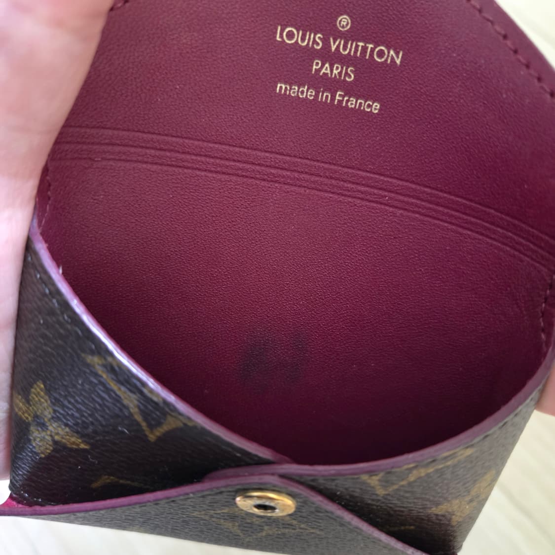 정품 루이비통 키리가미 소 카드지갑 상품이미지4