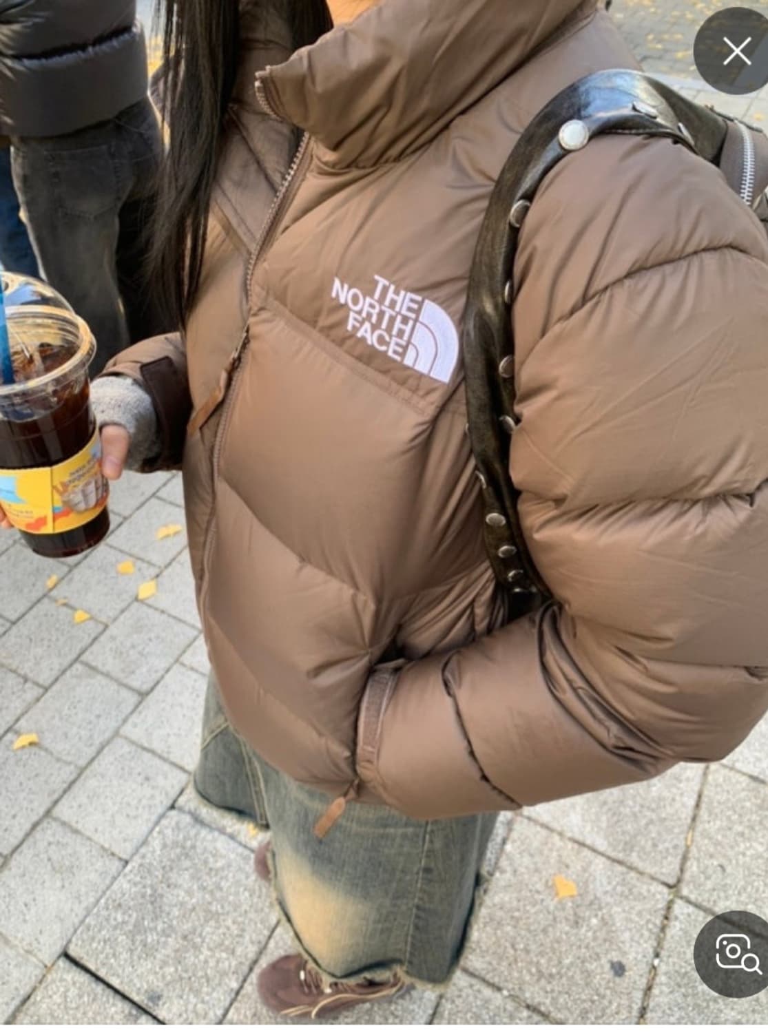 노스페이스 패딩 눕시 자켓 여성 1996 눕시 새상품 상품이미지5