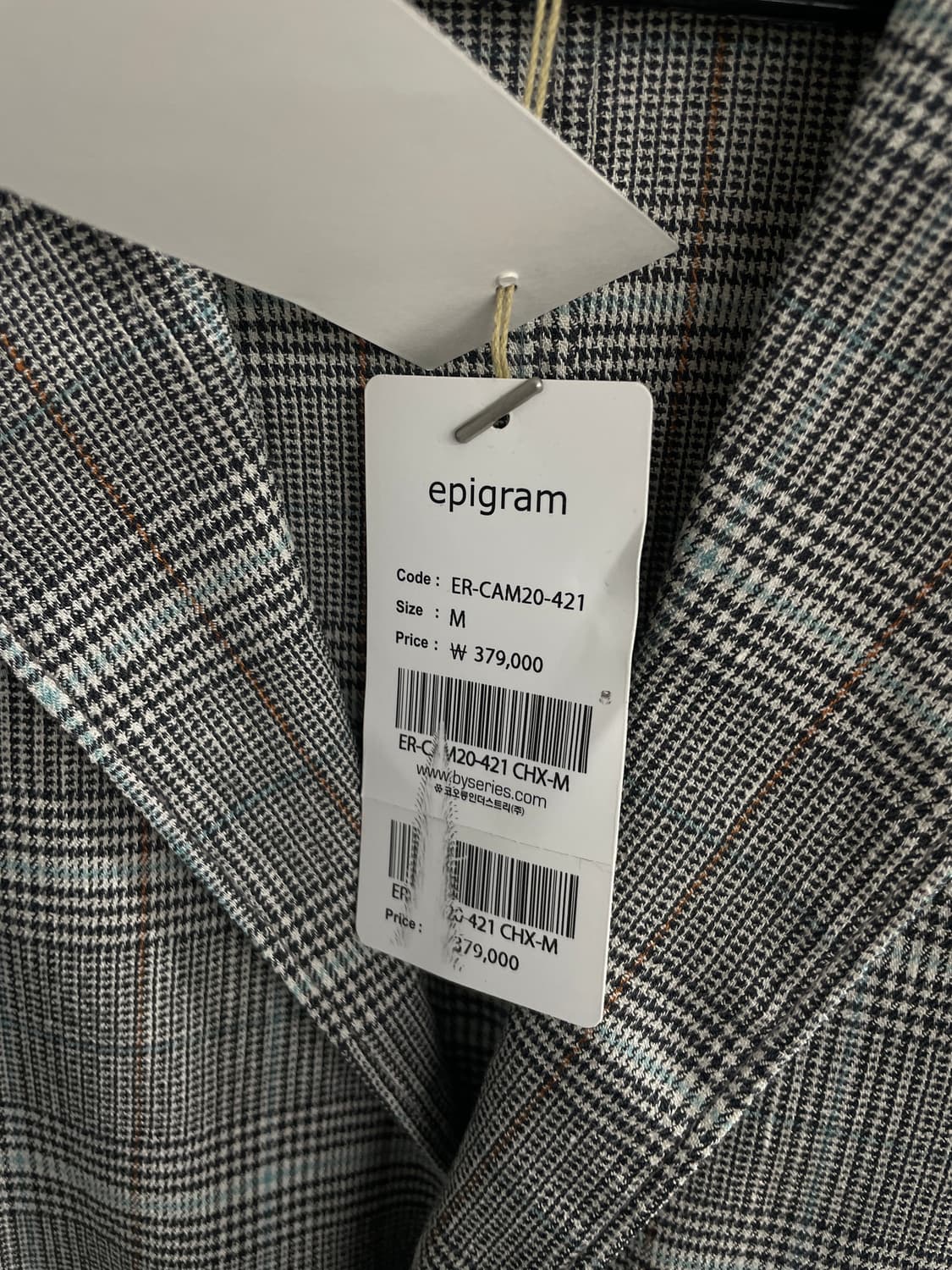 에피그램 체크 자켓 상품이미지8