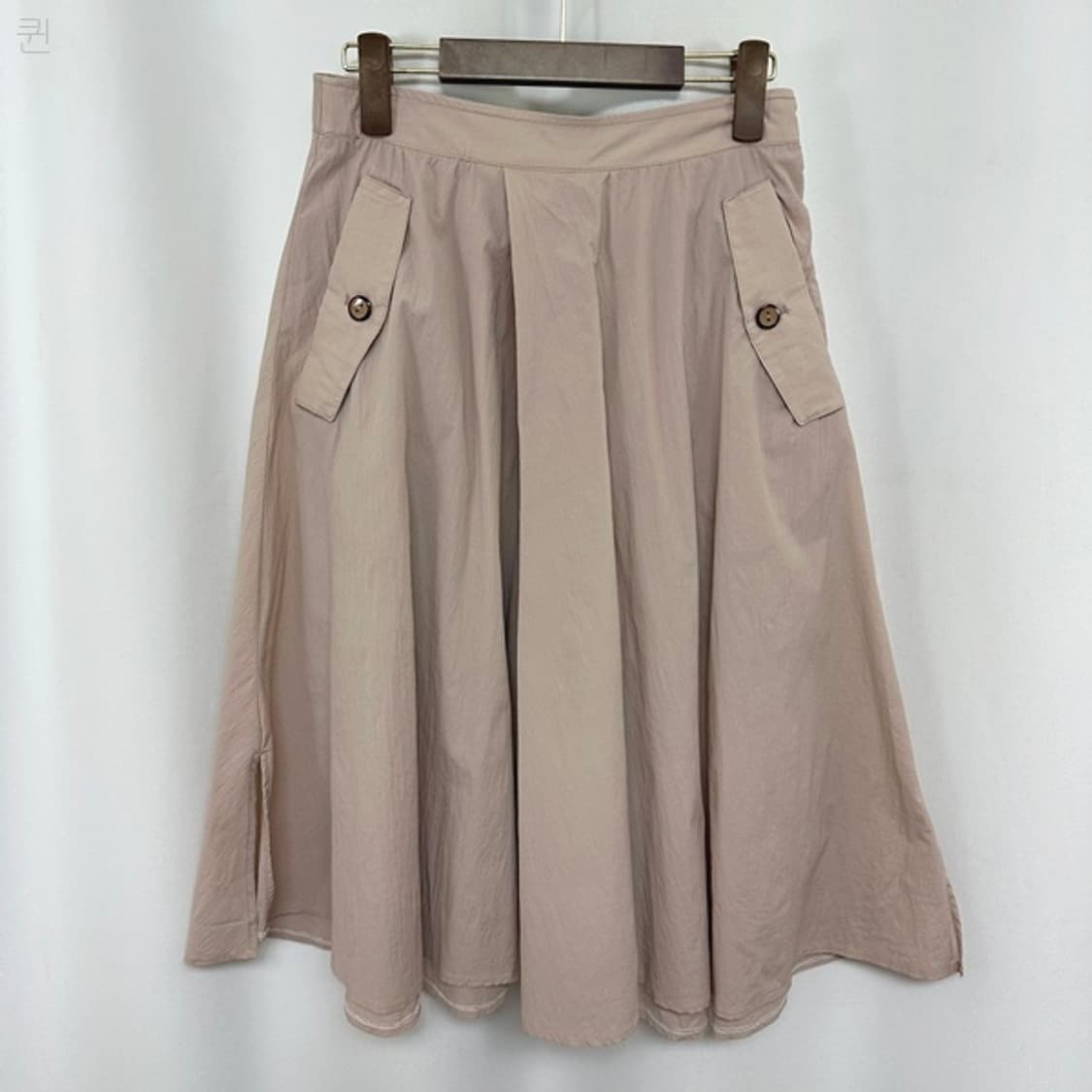 SJ와니 여자 얇은 밴딩 통넓은 치마바지 (구66) 상품이미지1