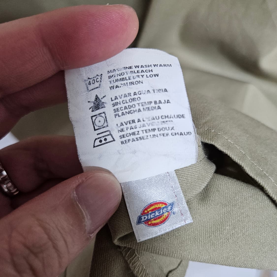 디키즈 워크 셔츠 M 상품이미지7