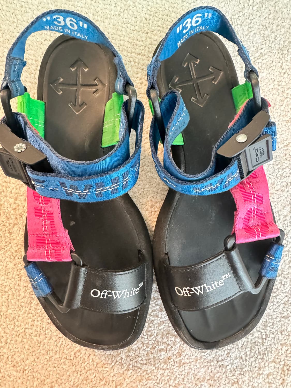 Off white Trek Strappy Sandals 오프화이트샌들 상품이미지5