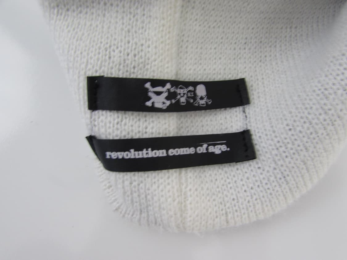 90s 빈티지 스투시 스펠아웃 니트 방울 비니 상품이미지4