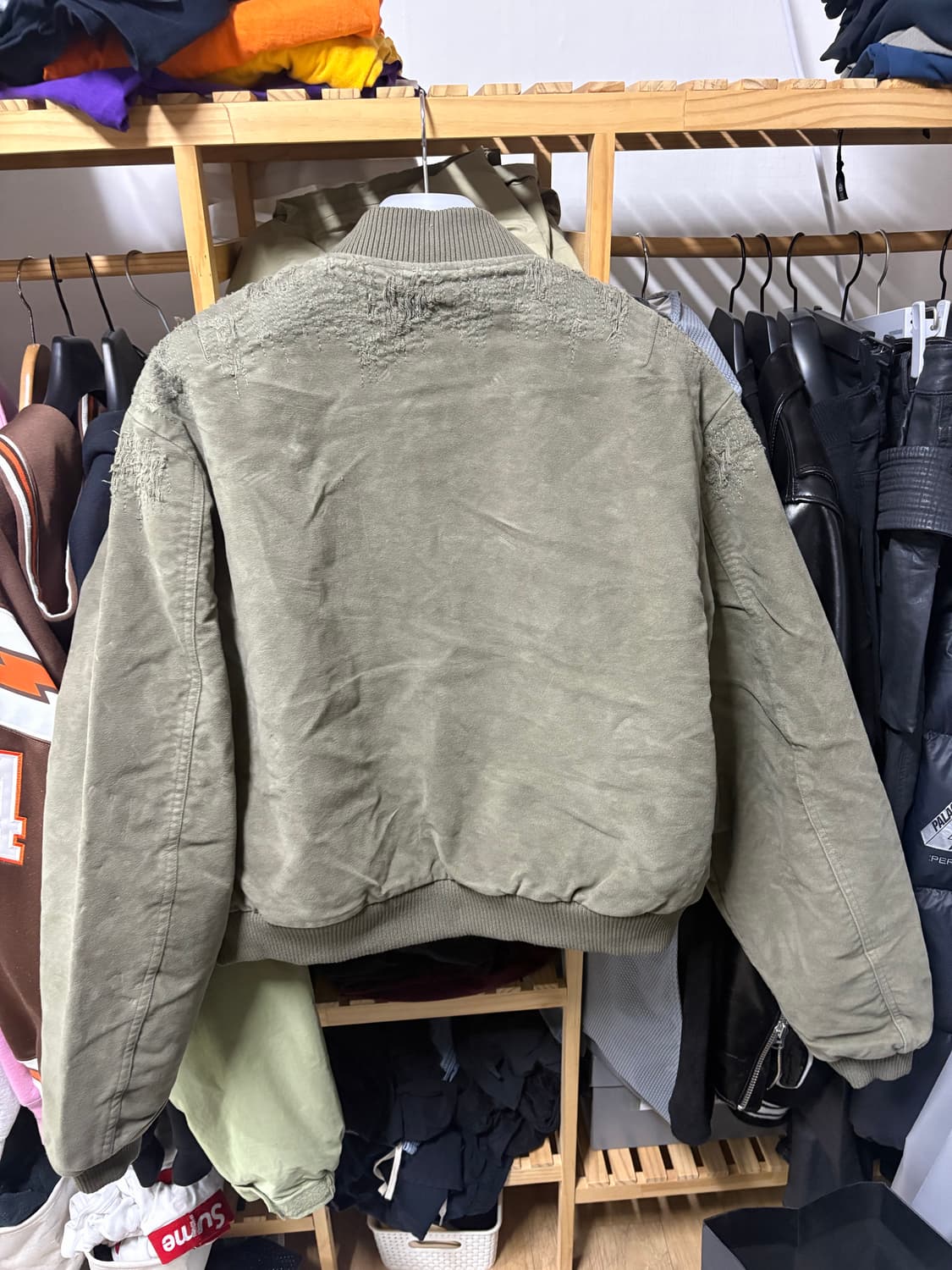 에모스텐스클럽 몰스킨 봄버 상품이미지2