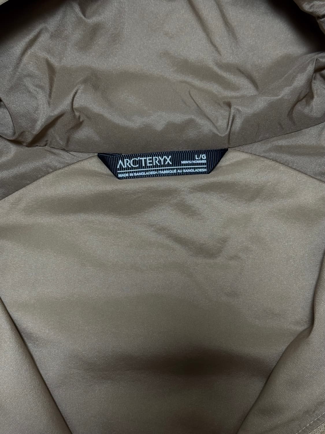 아크테릭스 아톰 후디 (베이지, L) 상품이미지2