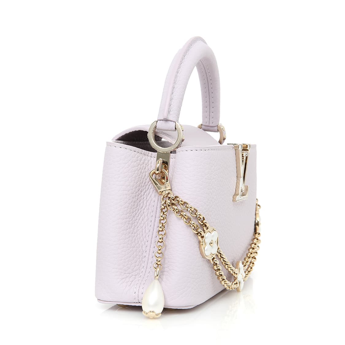 루이비통 카퓌신 이스트웨스트 미니 토뤼옹 라일락 보증서 M25476 상품이미지3