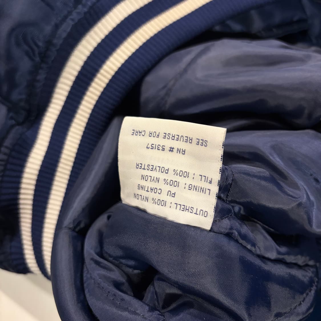 [M] 마제스틱 뉴욕 양키스 스타디움 점퍼 네이비 D478 상품이미지9