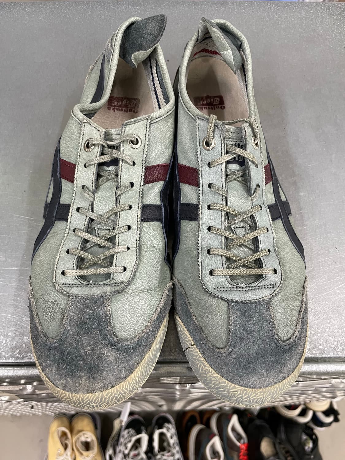 오니츠카타이거 멕시코66 브론즈 그린 275  상품이미지5