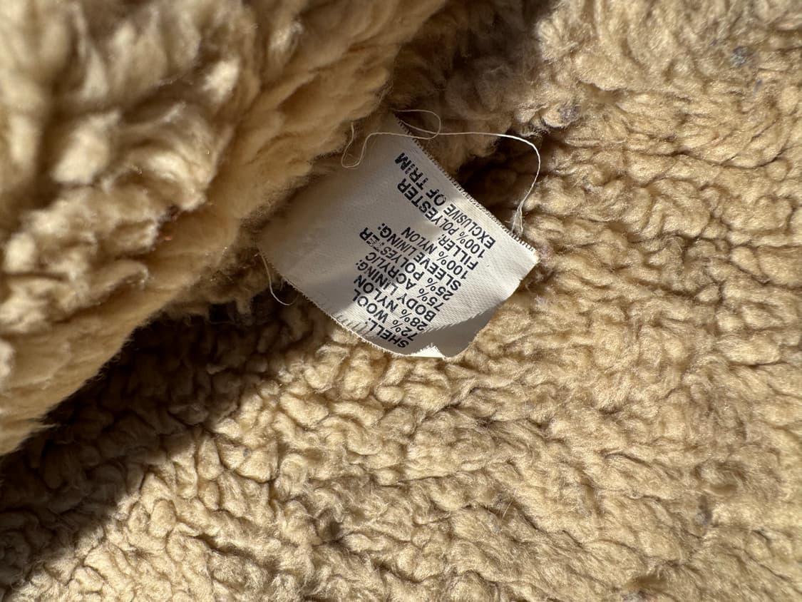 00's GAP 플란넬 양털 체크 집업자켓 B79 상품이미지4