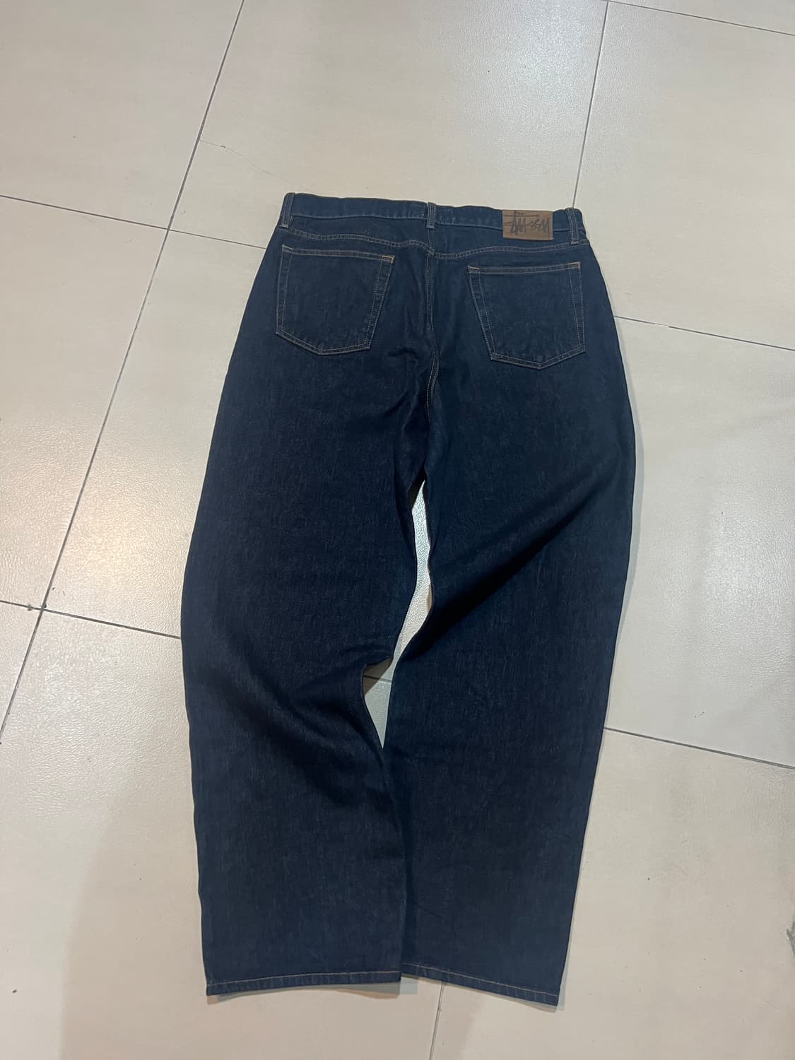 스투시 린스드 인디고 빅올진 데님 상품이미지2