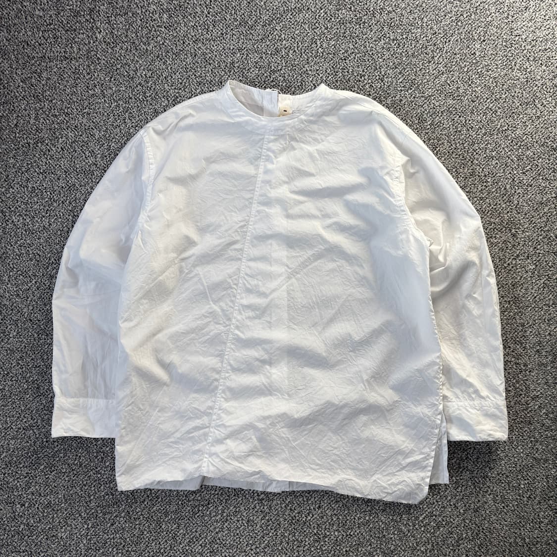 매장판 마르니 비대칭 화이트 셔츠 (46) 상품이미지1