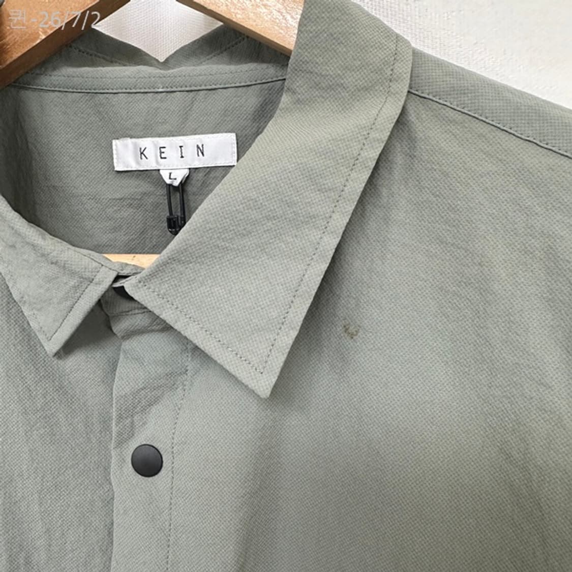 KEIN 남자 나일론 남방 셔츠 L (105-110)미착용  /퀸 상품이미지3